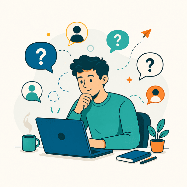 Team Q&A illustration